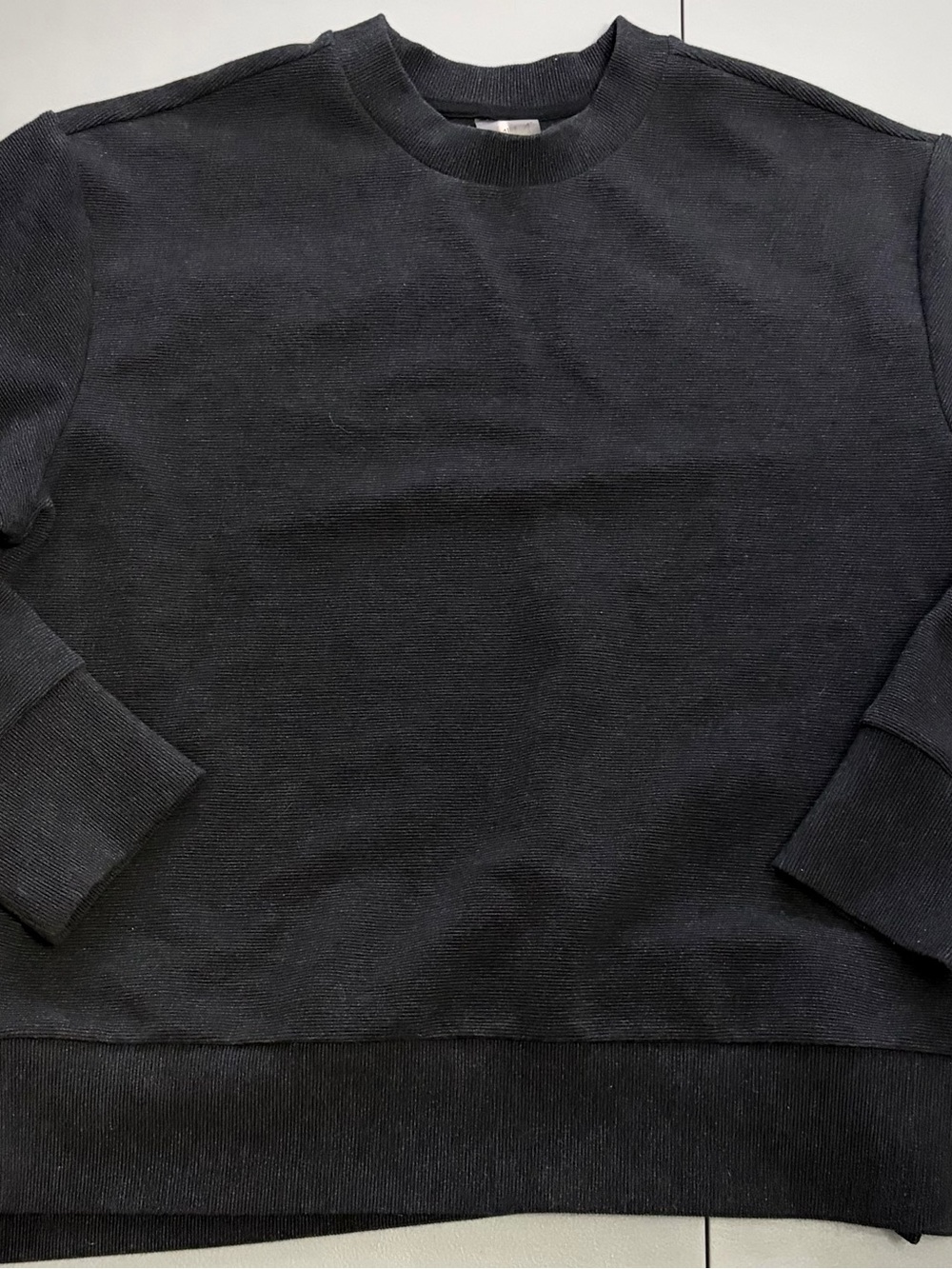 CALIA by Carrie Underwood Black Crewneck Women's Sweater